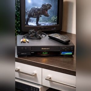 samsung vr8706c diamond head videocassette reader recorder hi-fi da 4head system